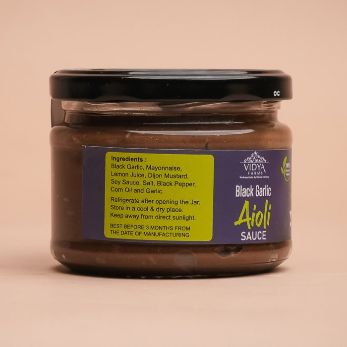 Black Garlic Aioli Sauce - Image 2