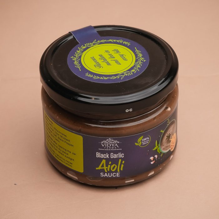 Black Garlic Aioli Sauce - Image 5