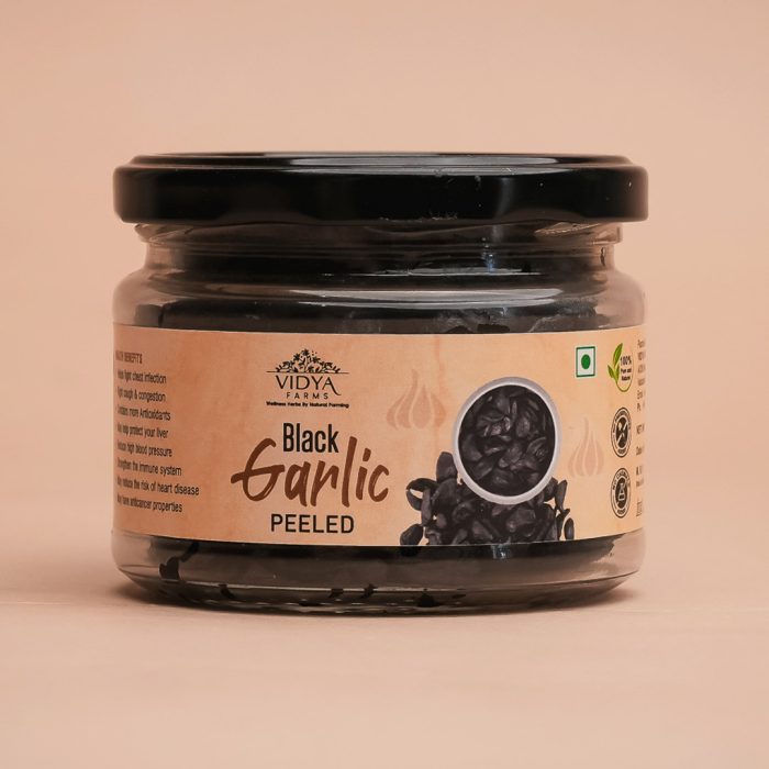 Combo Black Garlic Peeled & Black Garlic Himalayan Salt - Image 3