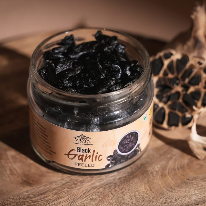 Combo Black Garlic Peeled & Black Garlic Himalayan Salt - Image 2