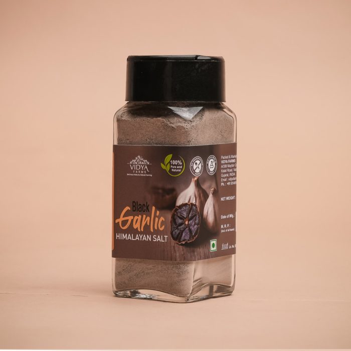 Combo Black Garlic Peeled & Black Garlic Himalayan Salt - Image 7