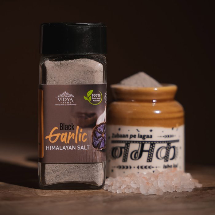 Combo Black Garlic Peeled & Black Garlic Himalayan Salt - Image 5