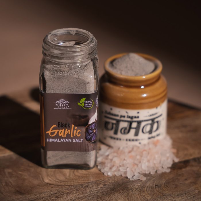 Combo Black Garlic Peeled & Black Garlic Himalayan Salt - Image 6
