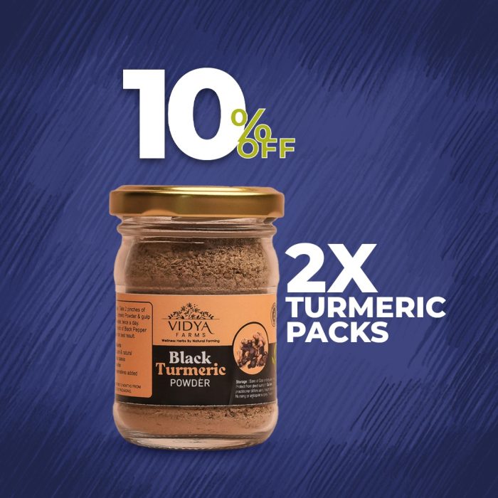 Combo Black Turmeric Powder