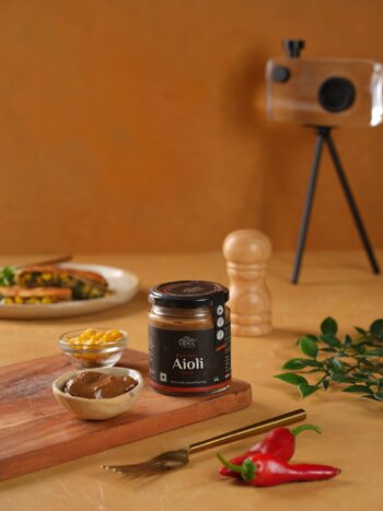 Black Garlic Aioli Sauce